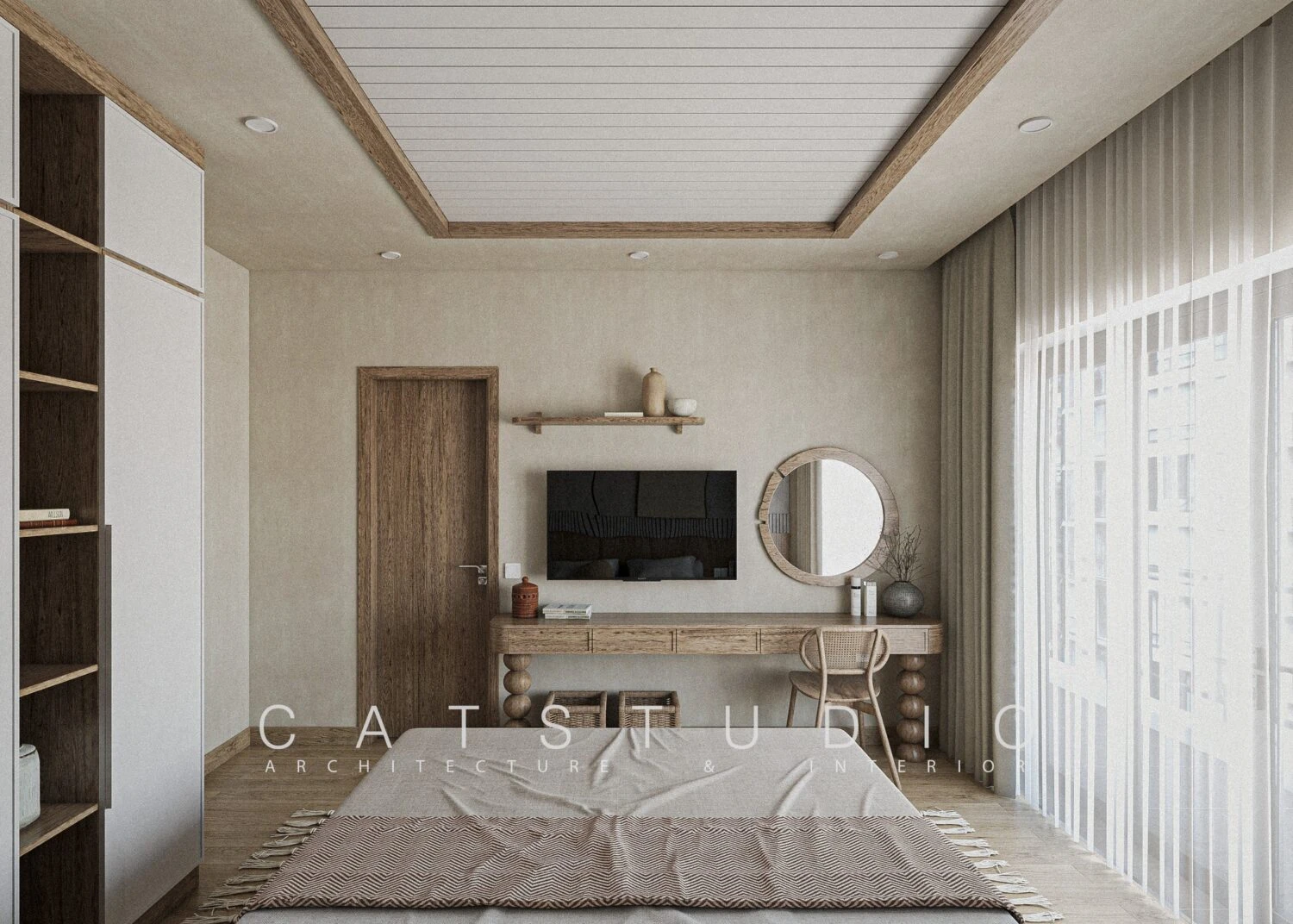 Bedroom Sketchup Model Download Free Modern ID 101000676 (Kts Nghiathan)