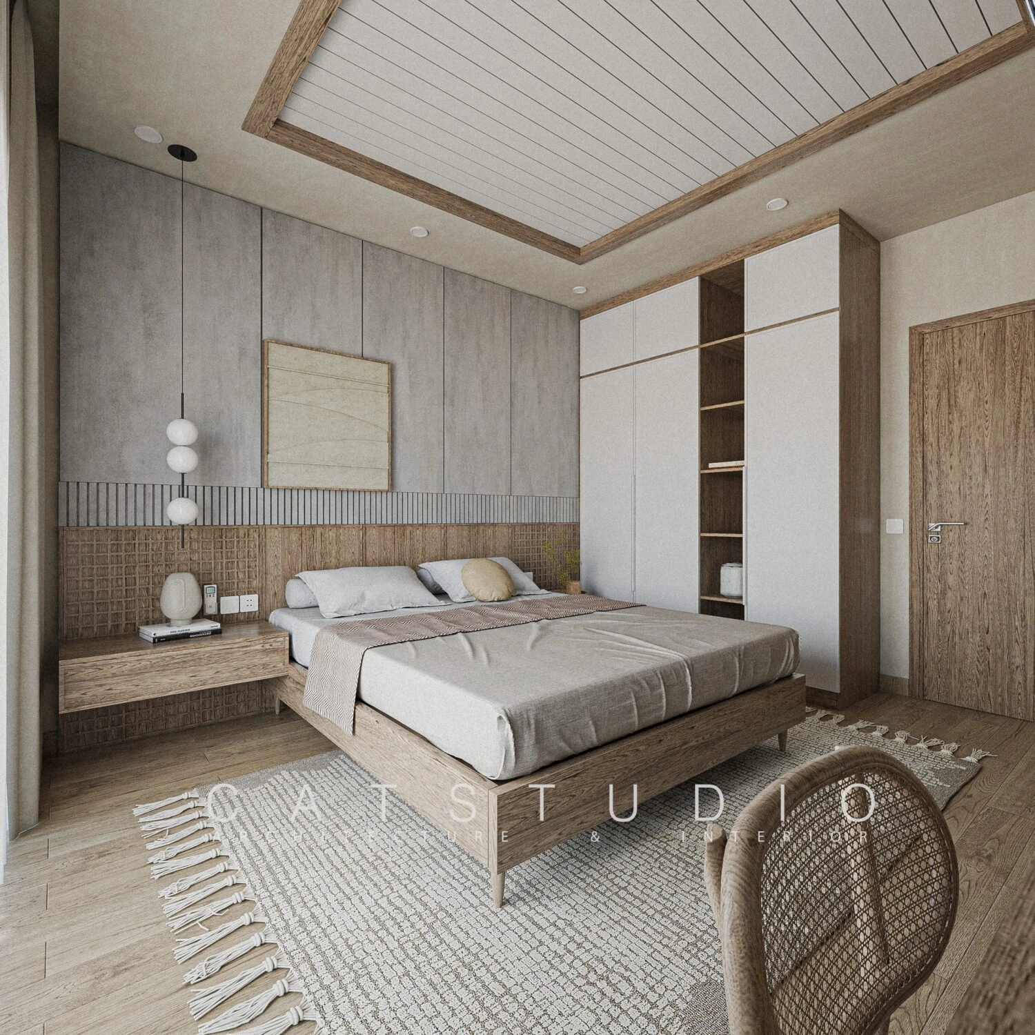 Bedroom Sketchup Model Download Free Modern ID 101000676 (Kts Nghiathan)