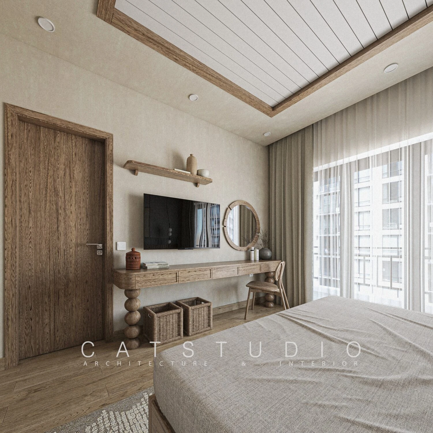 Bedroom Sketchup Model Download Free Modern ID 101000676 (Kts Nghiathan)