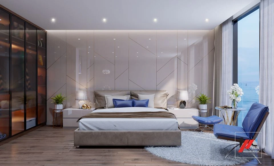 Bedroom Sketchup Model Download Free Vray Modern ID 101000287 (Dao Van Yen)