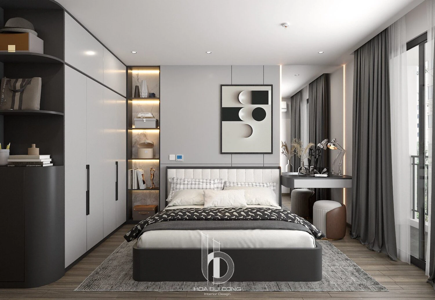 Bedroom Sketchup Model Free Download Enscape Modern ID 101000680 (Bui Cong Hoa)