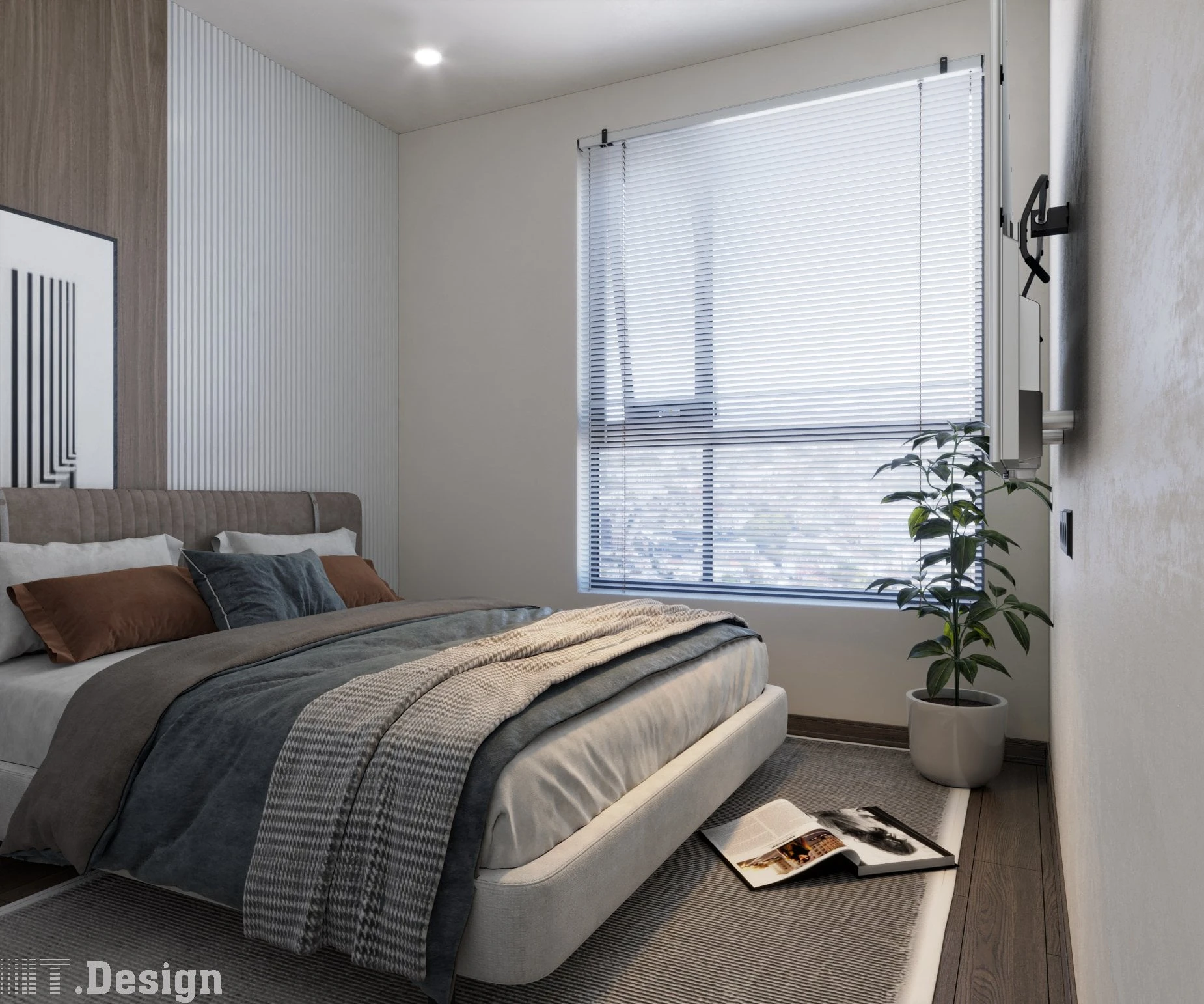 Bedroom Sketchup Model Free Download Modern ID 101000470 (Trong Thanh)
