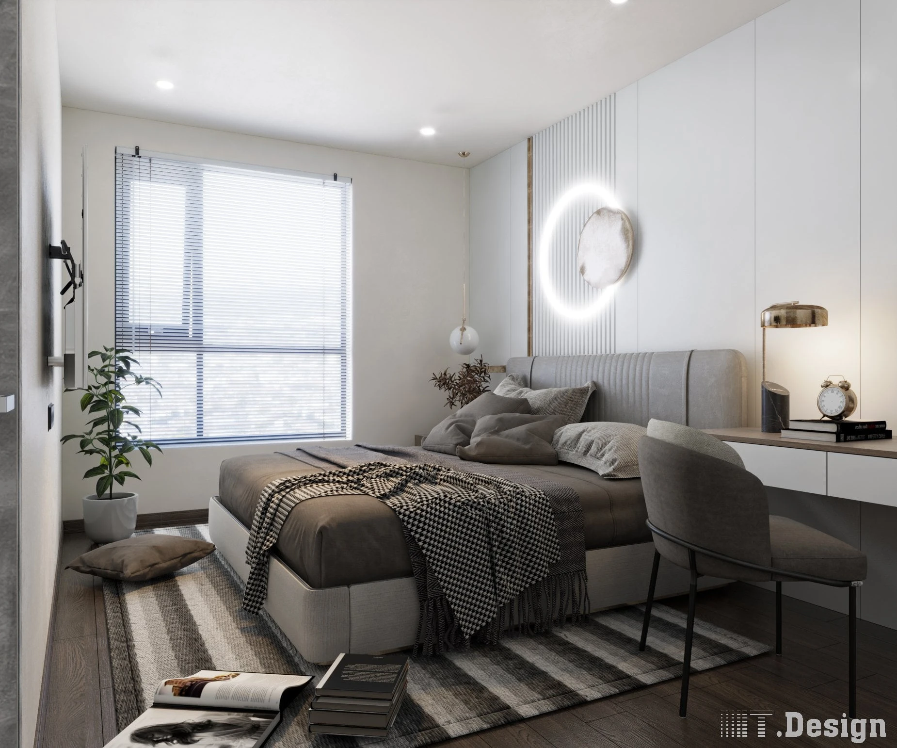 Bedroom Sketchup Model Free Download Modern ID 101000470 (Trong Thanh)