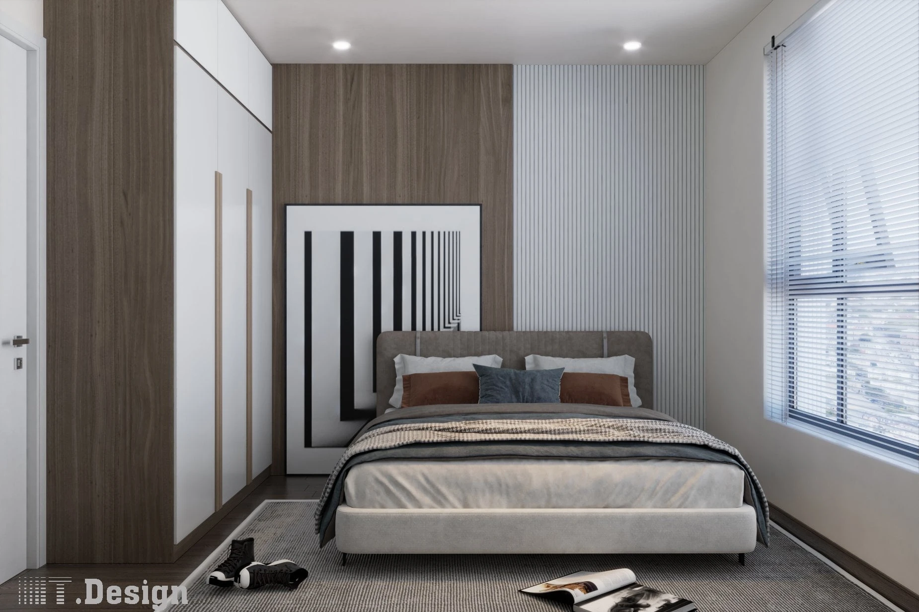 Bedroom Sketchup Model Free Download Modern ID 101000470 (Trong Thanh)