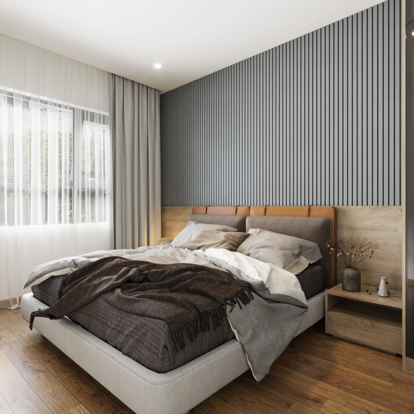 Bedroom Sketchup Model Free Download Modern ID 101000550 (Trong Thanh)