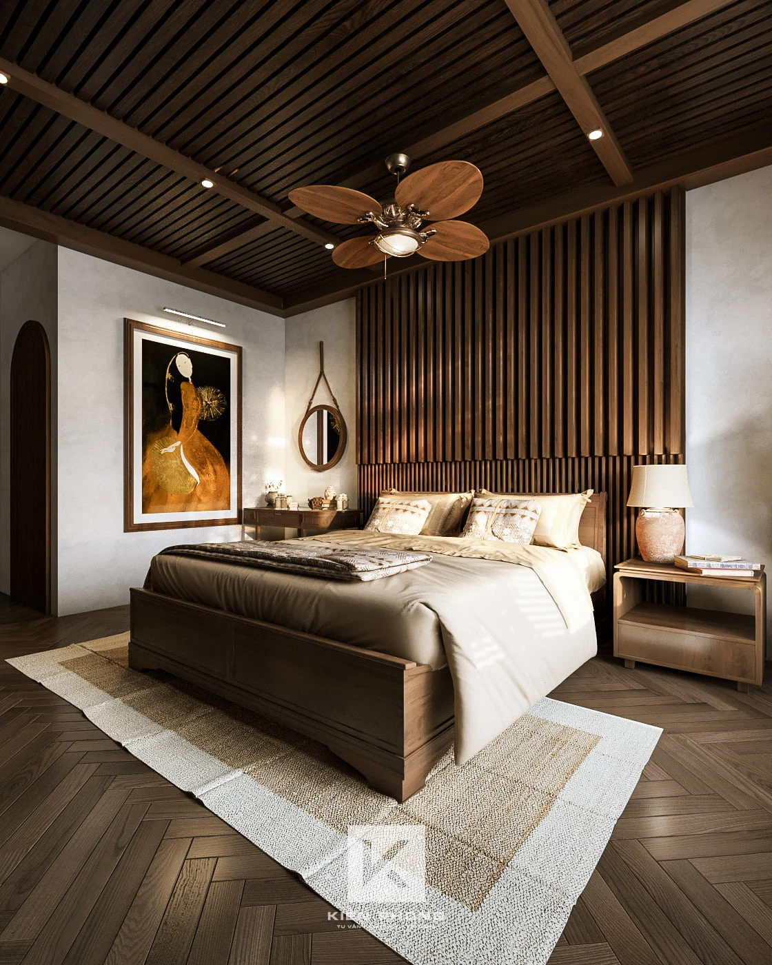 SketchUp Free Bedroom Sketchup Model Free Download Modern ID 101000610 (Nguyen Dinh Quoc)