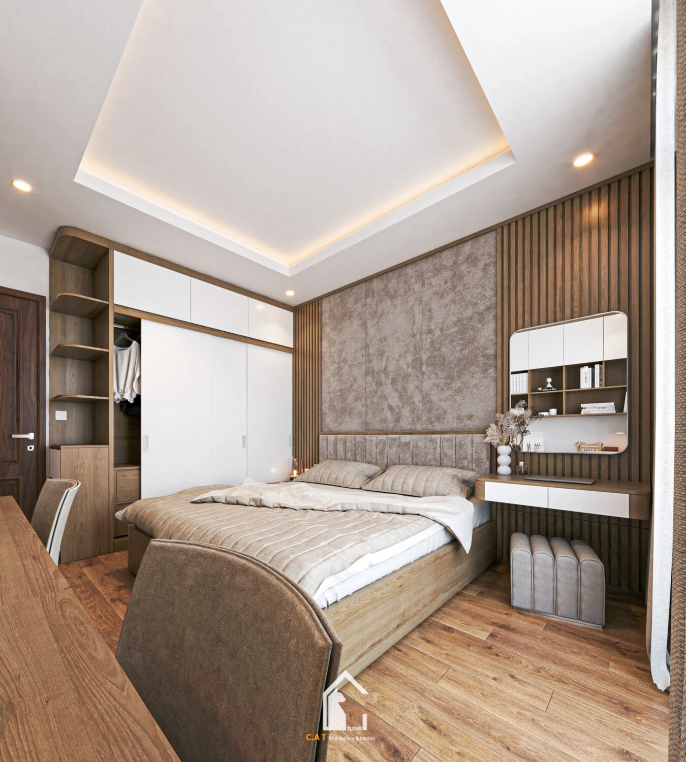 Bedroom Sketchup Model Free Download Modern ID 101000620 (Kts Nghiathan)