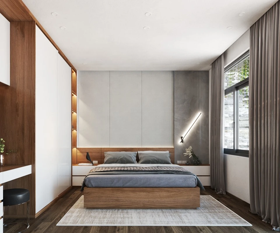 Bedroom Sketchup Scene Download Free Modern ID 101000234 (Hieu Tran)