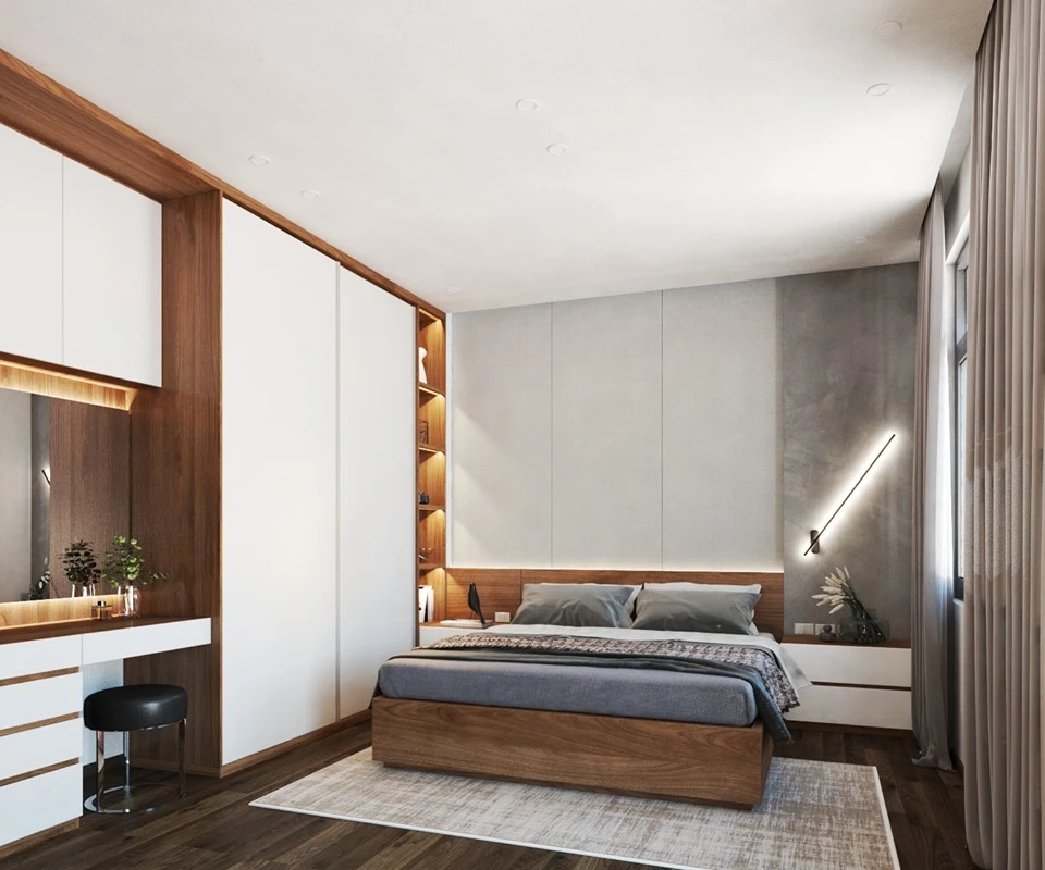 Bedroom Sketchup Scene Download Free Modern ID 101000234 (Hieu Tran)