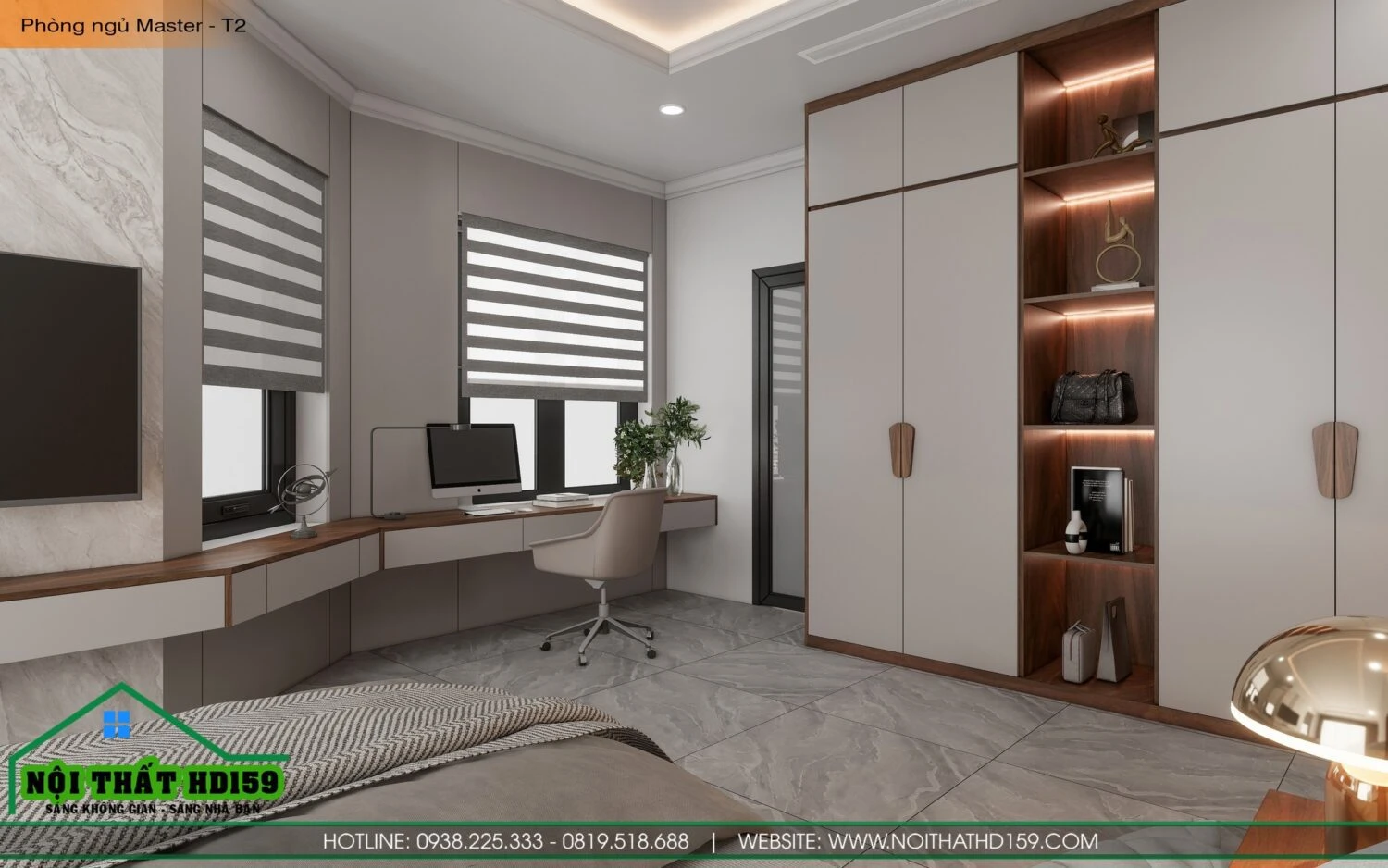 Bedroom Sketchup Scene Download Free Modern ID 101000643 (Quoc Khanh)