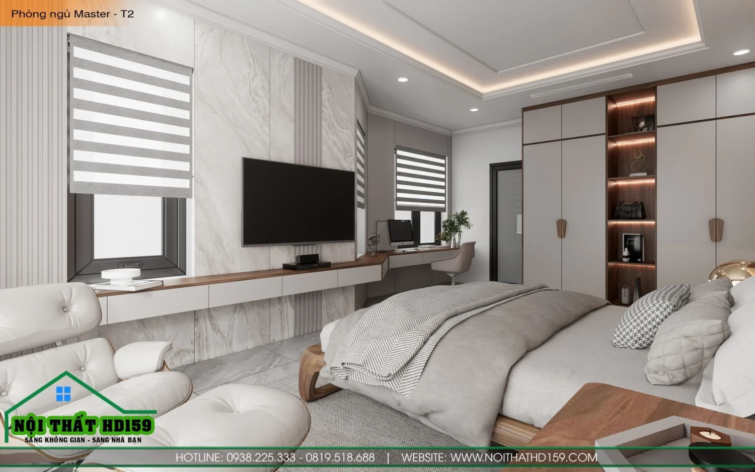 Bedroom Sketchup Scene Download Free Modern ID 101000643 (Quoc Khanh)