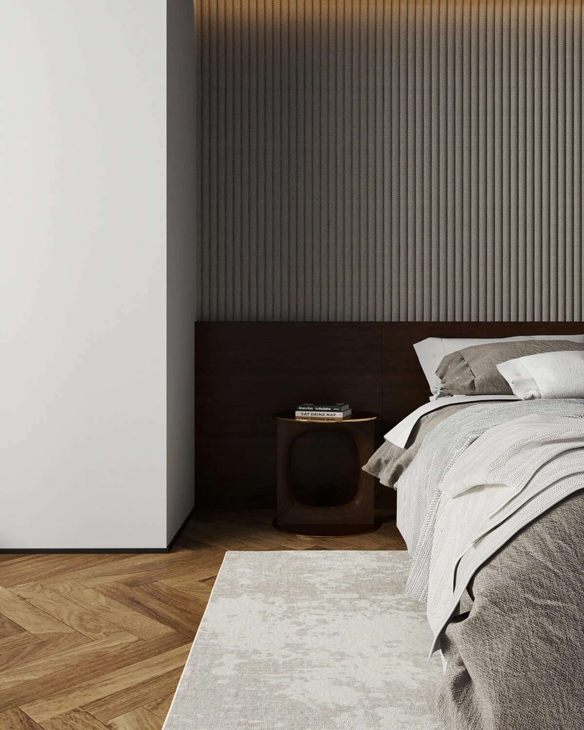 Bedroom Sketchup Scene Download Free Vray Modern ID 101000683 (Dinh Thanh)