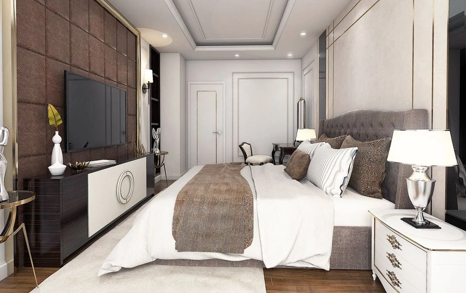 SketchUp Free Bedroom Sketchup Scene Free Download Modern ID 101000428 (Vu Duc Anh)