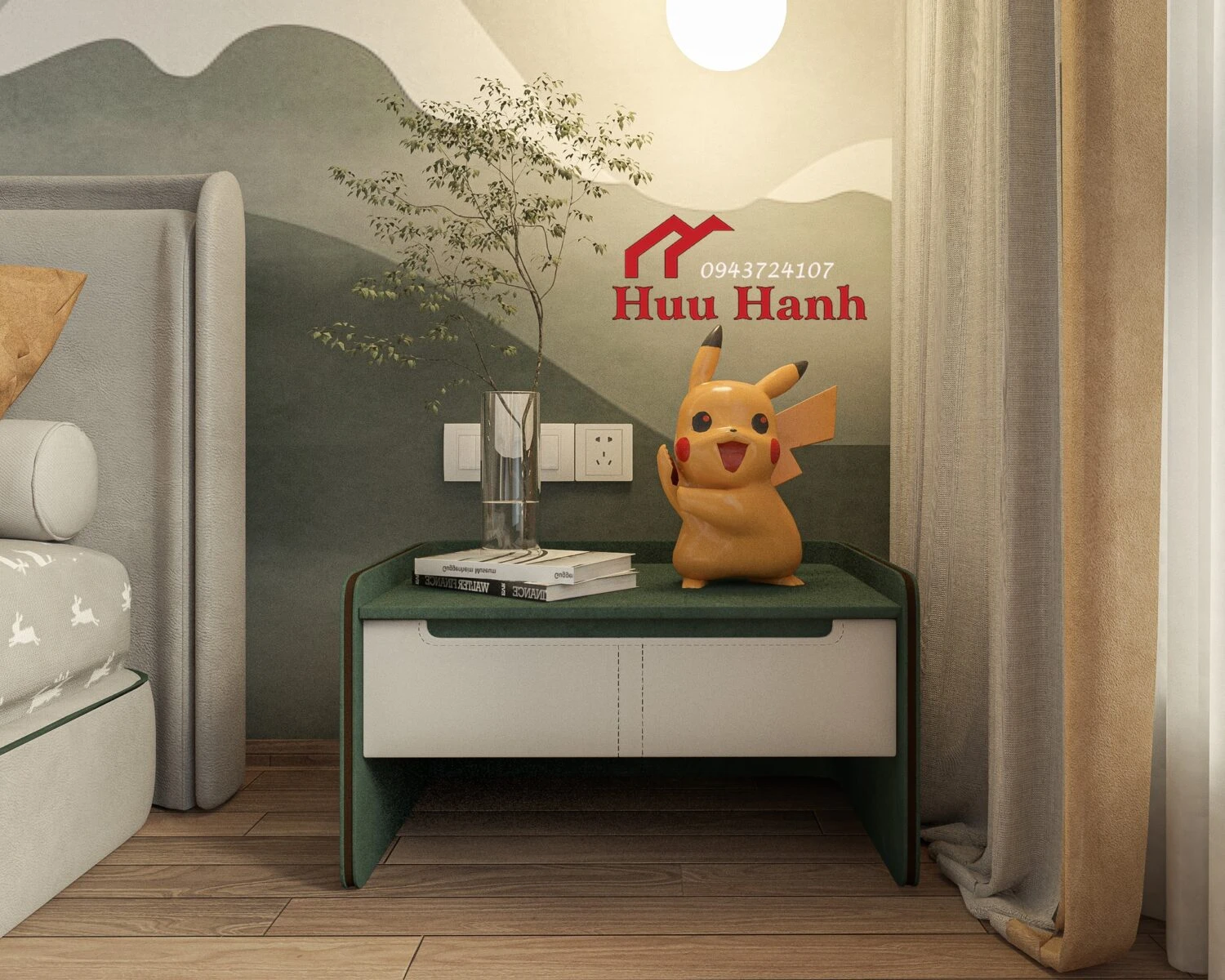 Bedroom Sketchup Scene Free Download Modern ID 101000648 (Huu Hanh)