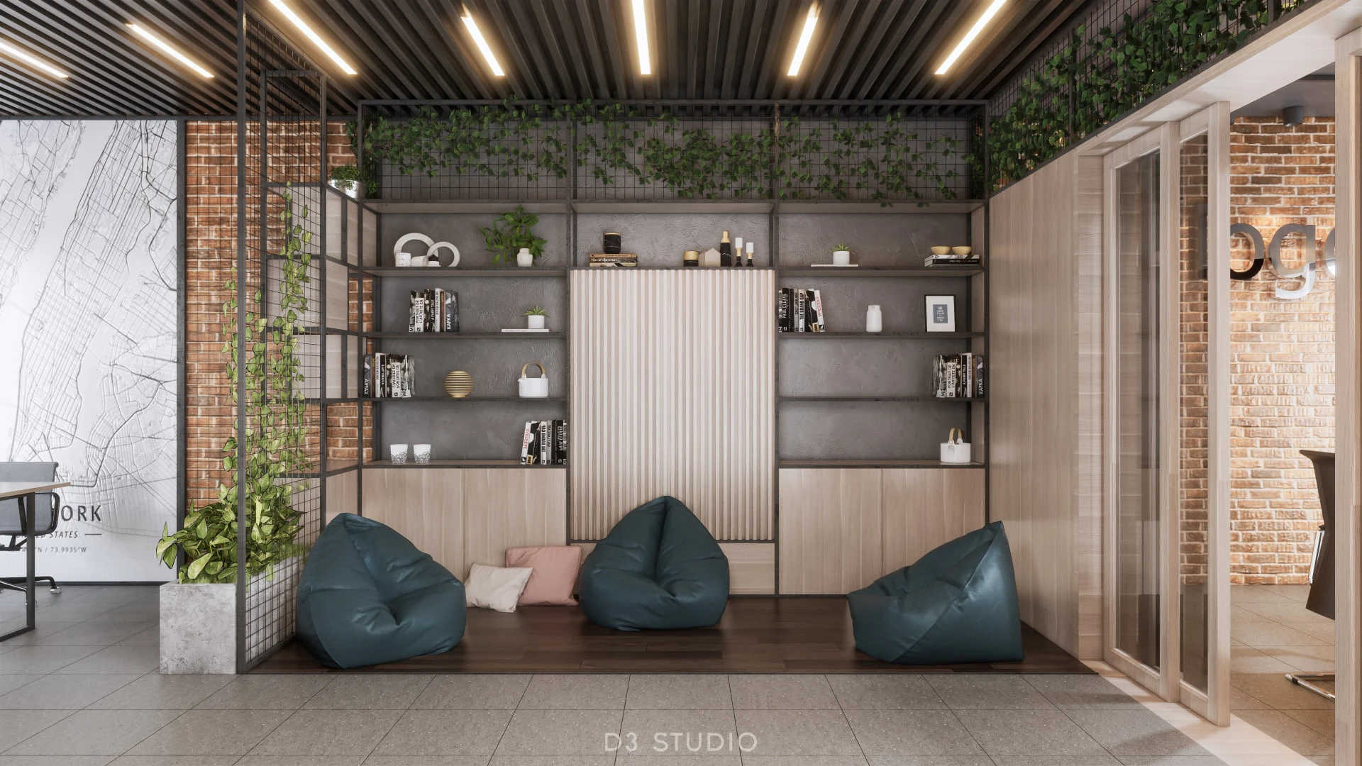 Download SketchUp Models Enscape Modern Office Free ID 110000049 (Tung Nguyen)