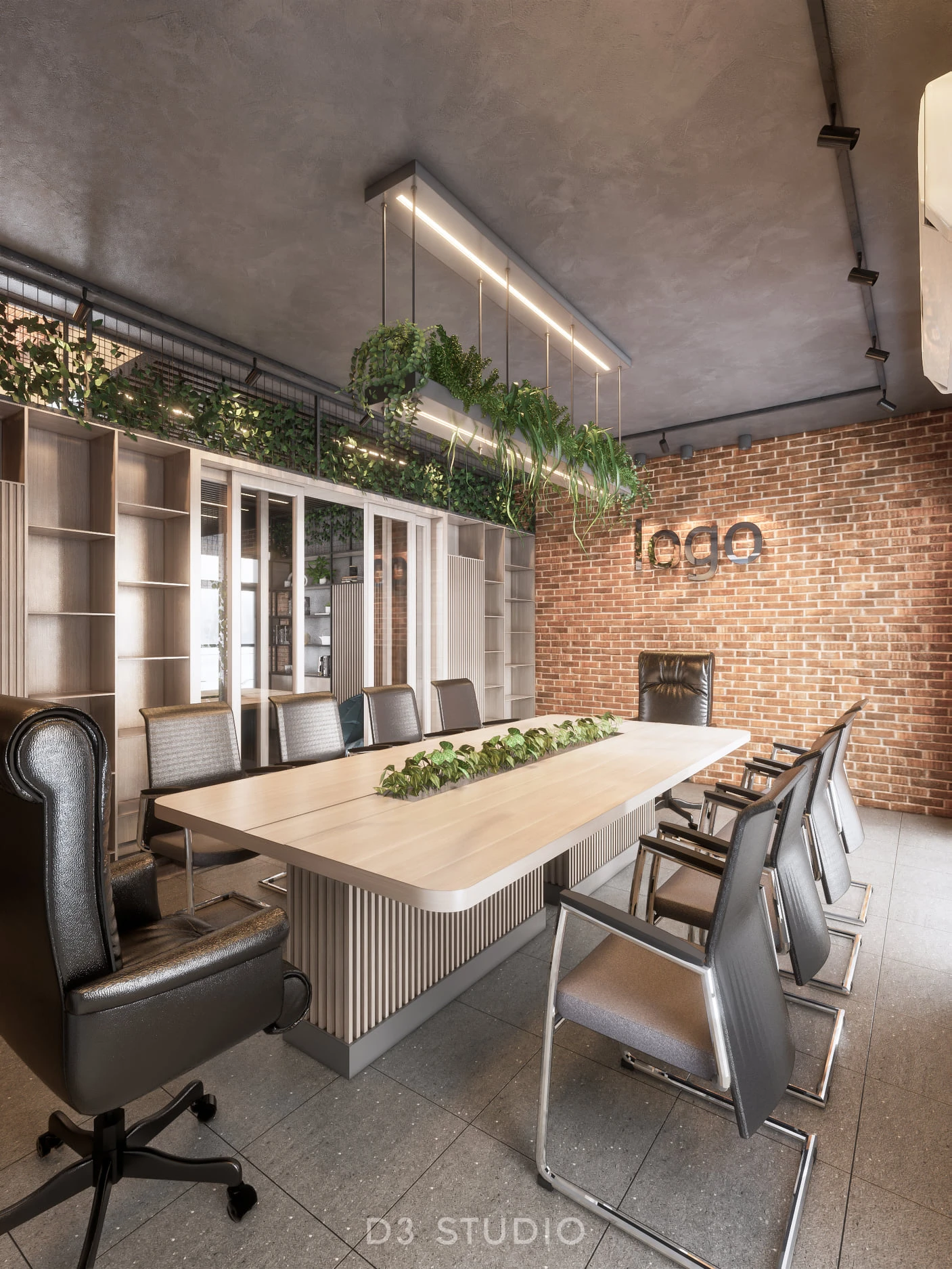 Download SketchUp Models Enscape Modern Office Free ID 110000049 (Tung Nguyen)