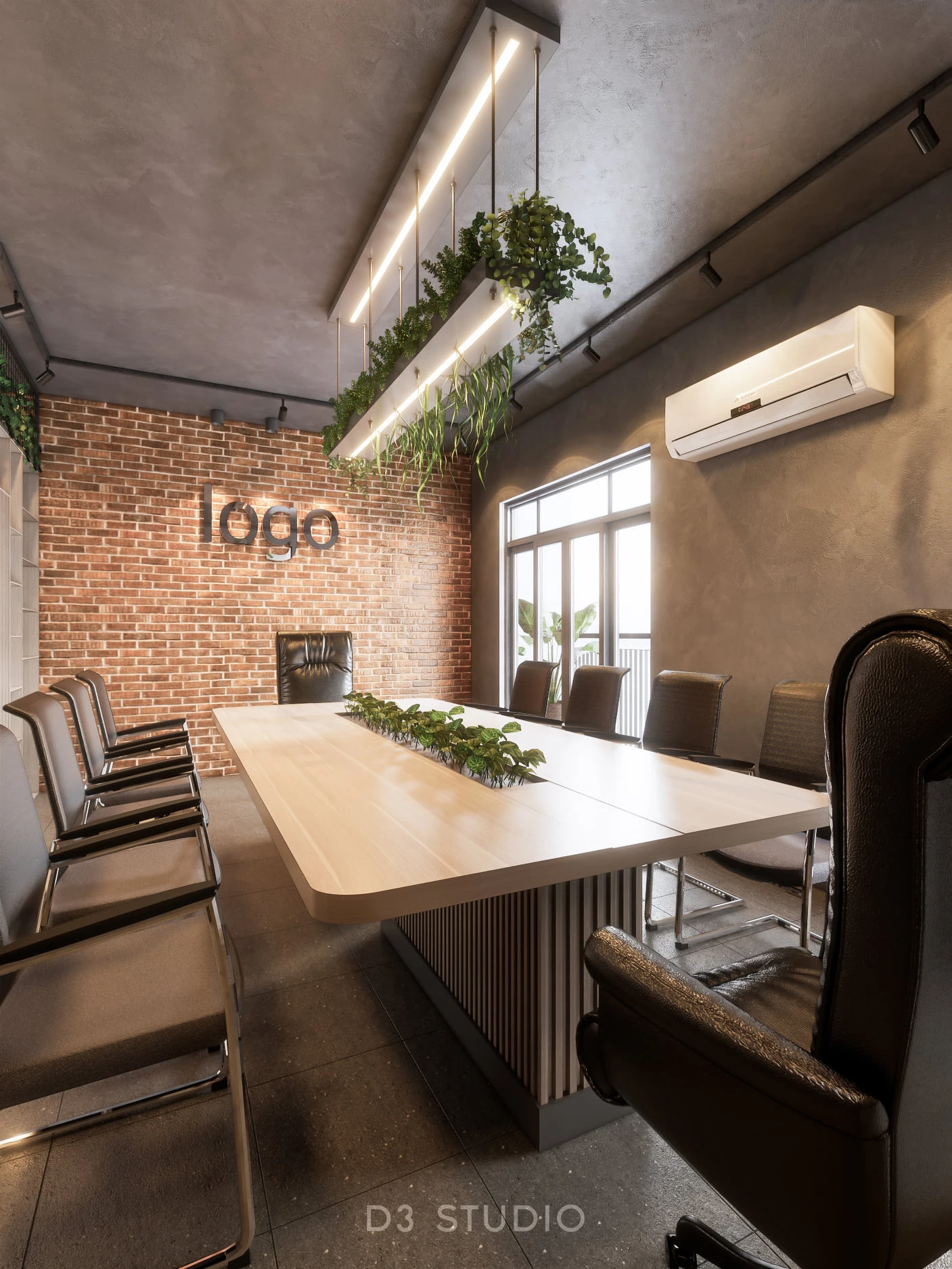 Download SketchUp Models Enscape Modern Office Free ID 110000049 (Tung Nguyen)