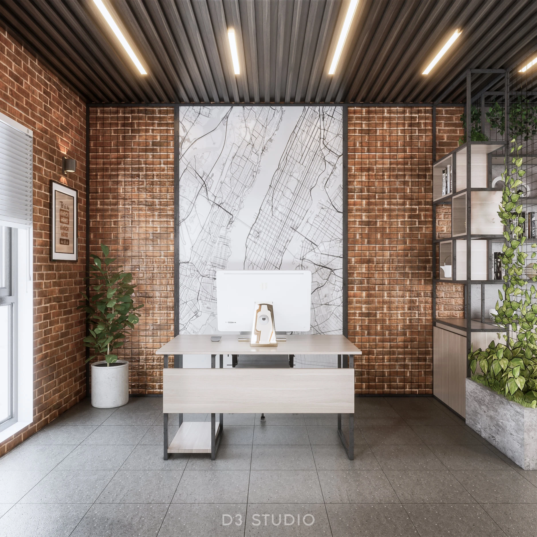 Download SketchUp Models Enscape Modern Office Free ID 110000049 (Tung Nguyen)