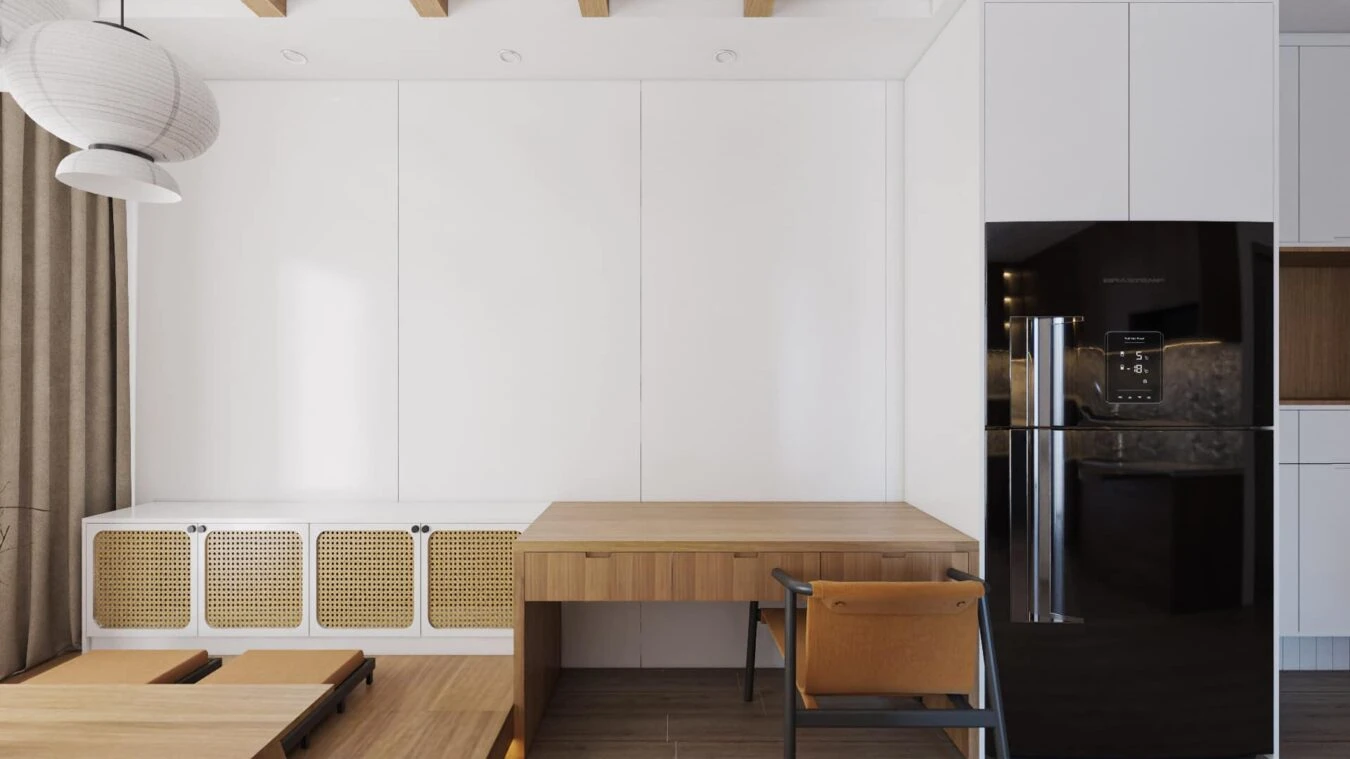 Download SketchUp Models Vray Modern Living Room - Dining Room Free ID 218000126 (Nhut Nam)