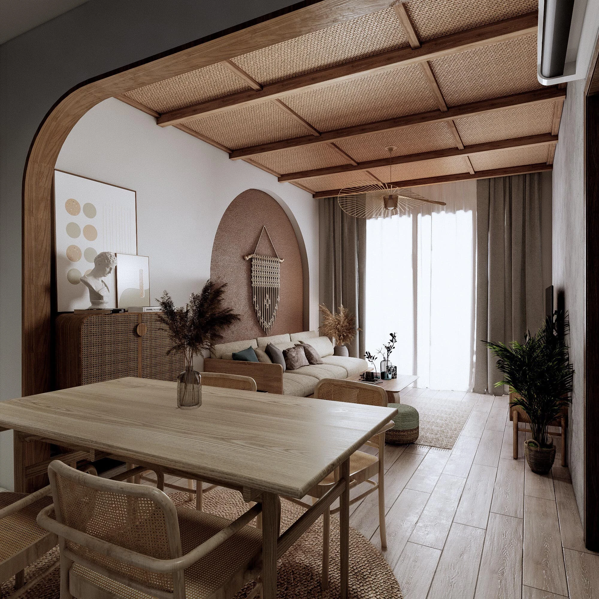 Enscape Apartment Free SketchUp Models Download Modern ID 106000146 (Bi Map)