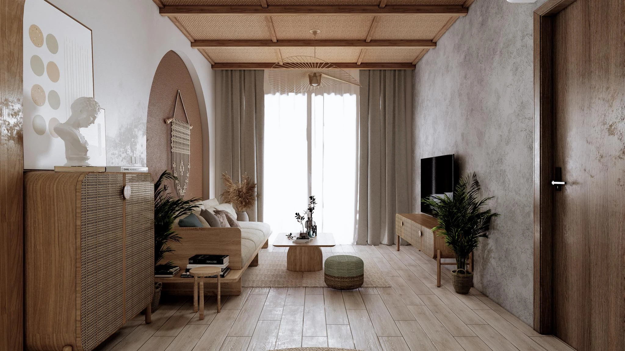 Enscape Apartment Free SketchUp Models Download Modern ID 106000146 (Bi Map)