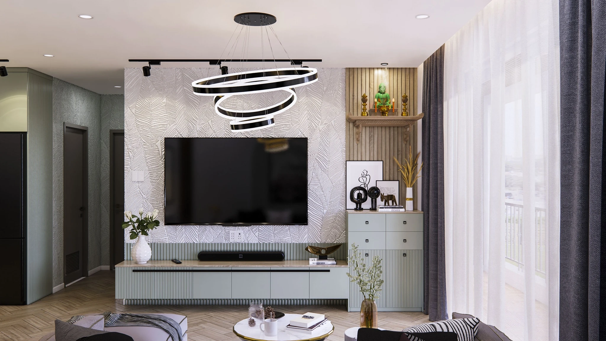 Enscape Apartment Free SketchUp Models Modern Download ID 106000170 (Tran Phuc Loc)