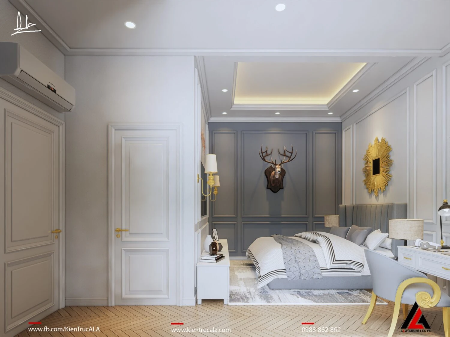 Enscape Bedroom Free Sketchup Models Download Modern ID 101000705 (Duy Loc)