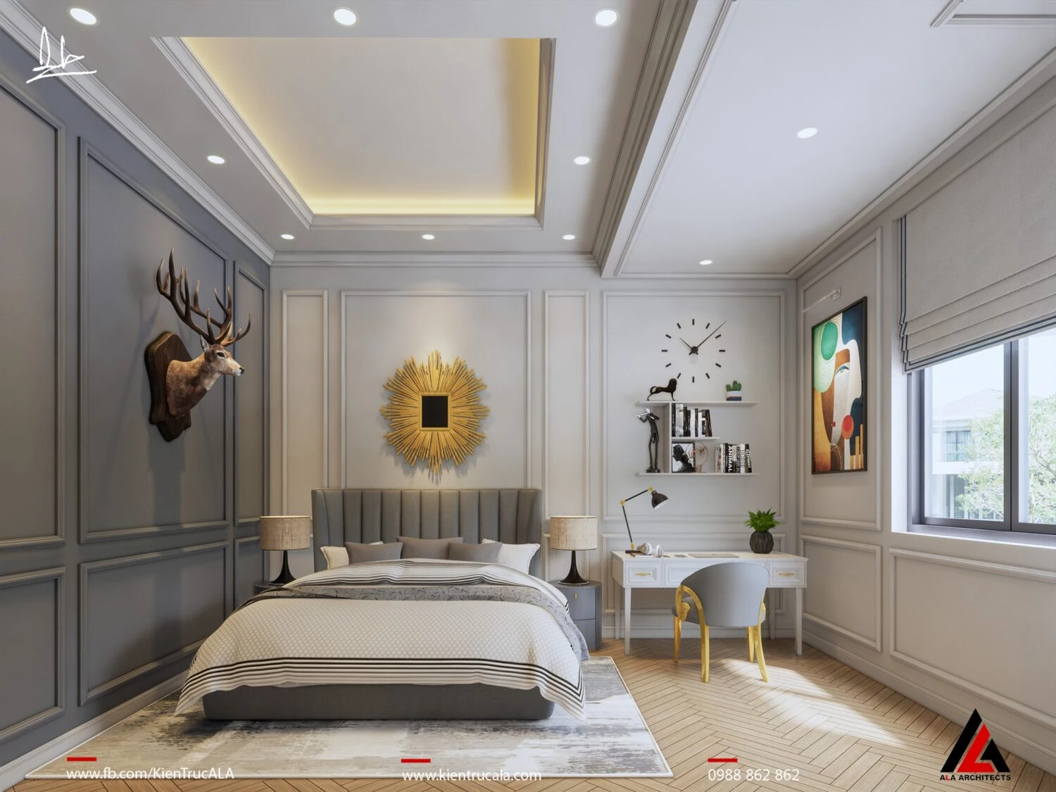 Enscape Bedroom Free Sketchup Models Download Modern ID 101000705 (Duy Loc)