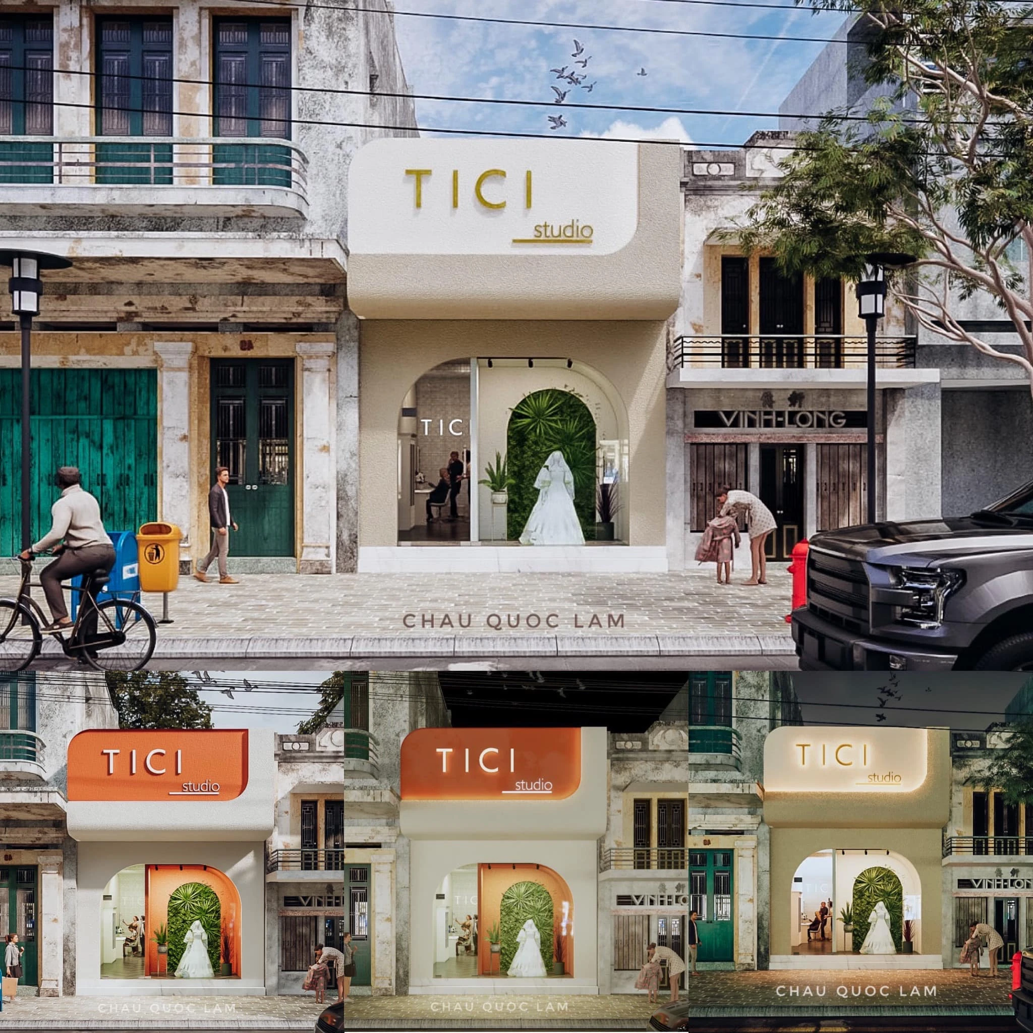 Enscape Exterior Free Sketchup Scene Modern ID 101000487 (Chau Quoc Lam)