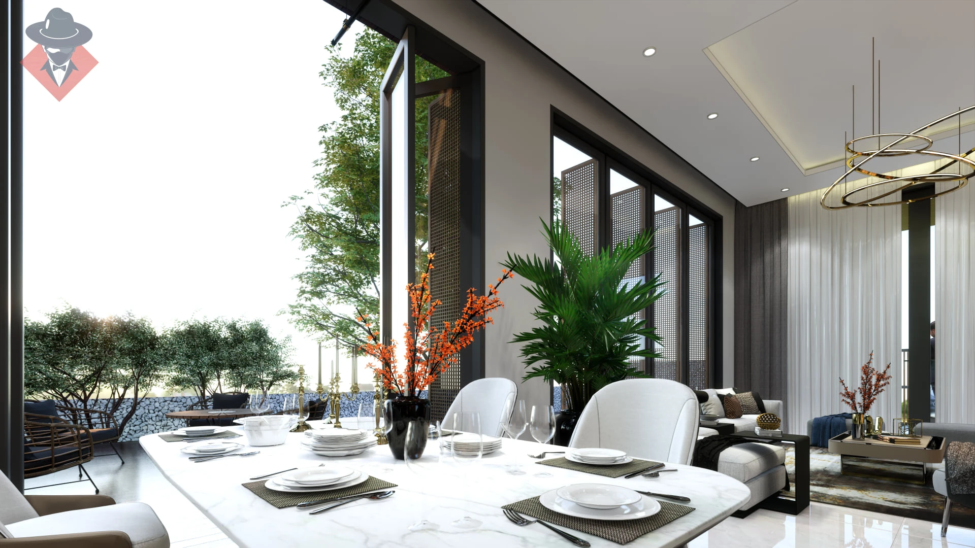 SketchUp Free Enscape Interior House Download SketchUp Models Modern Free ID 212000110 (Kts Trieu)