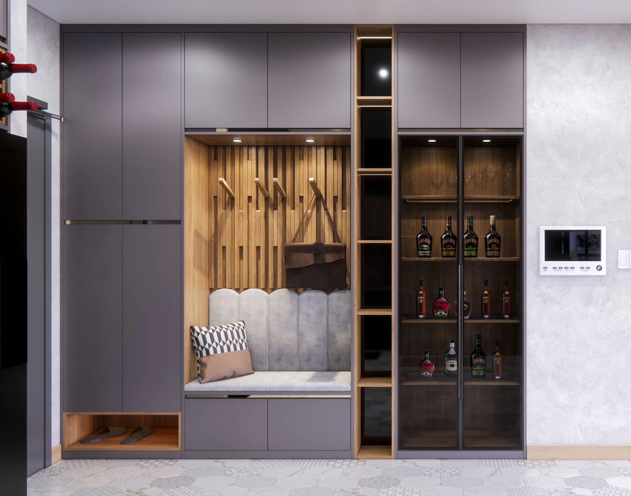 Enscape Living Room And Dining Room Sketchup Free Model Modern Download ID 218000072 (Tran Phu Loc)