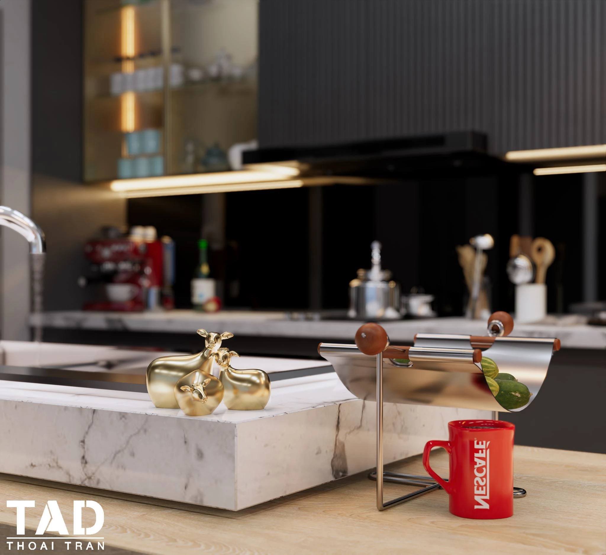 Enscape Living Room And Dining Room Sketchup Free Model Modern Download ID 218000102 (Thoai Tran)