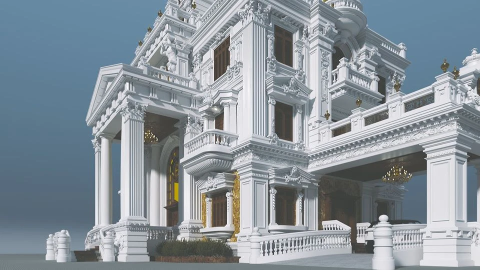 Enscape Model Free Download Classical Exterior ID 101000629 (Nguyen Quoc Thai)