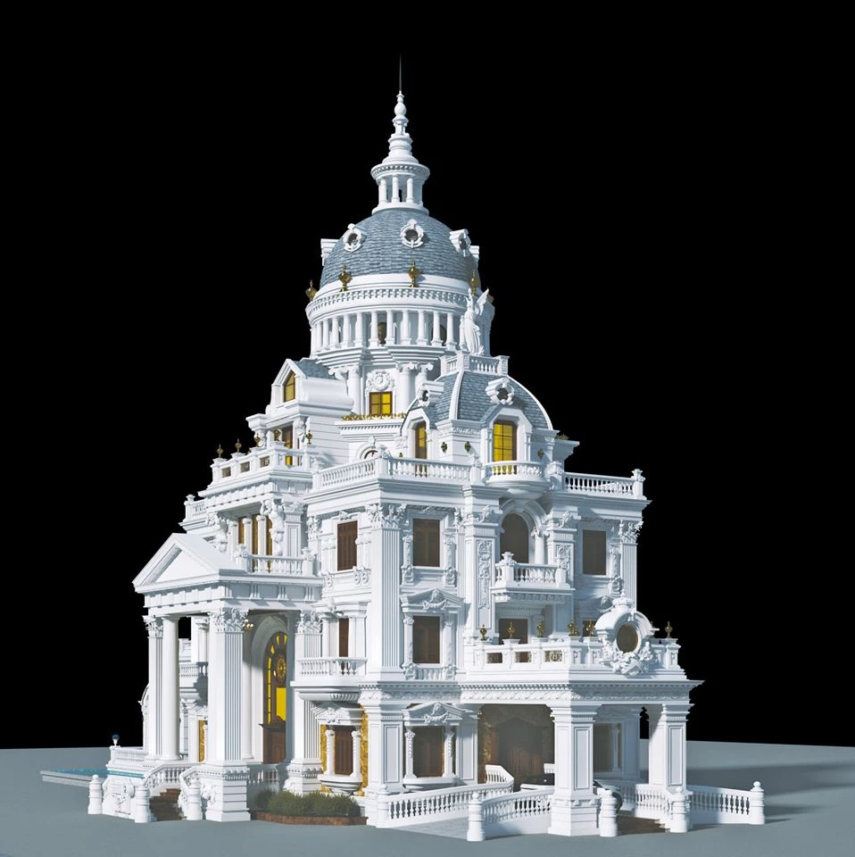 Enscape Model Free Download Classical Exterior ID 101000629 (Nguyen Quoc Thai)