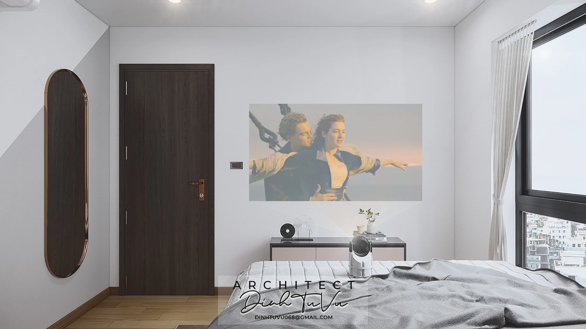 Enscape Model Free Download Enscape Modern Bedroom ID 101000482 (Dinh Tu Vu)