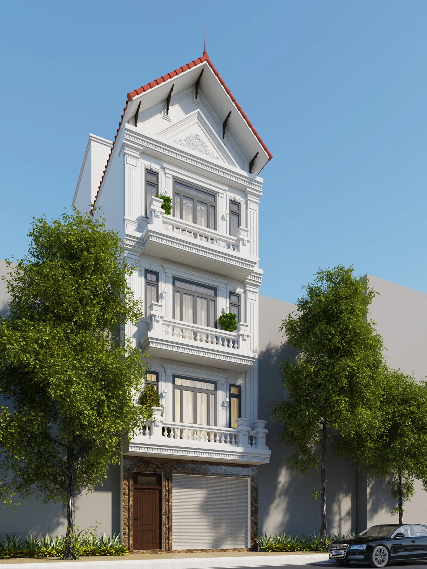 Enscape Model Free Download Enscape Modern Exterior ID 101000559 (Vu Minh Quang)