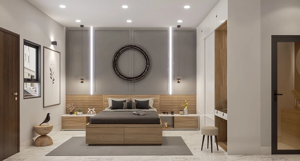 Enscape Model Free Download Modern Bedroom ID 101000233 (Quoc Vi Phan Phan)
