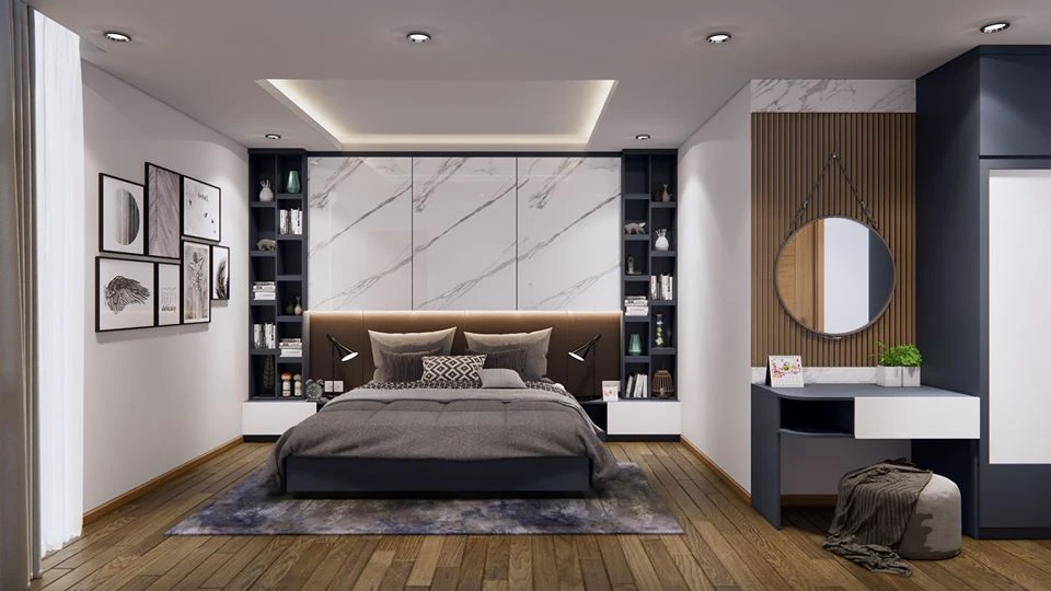 Enscape Model Free Download Modern Bedroom ID 101000422 (Dinh Tu Vu)