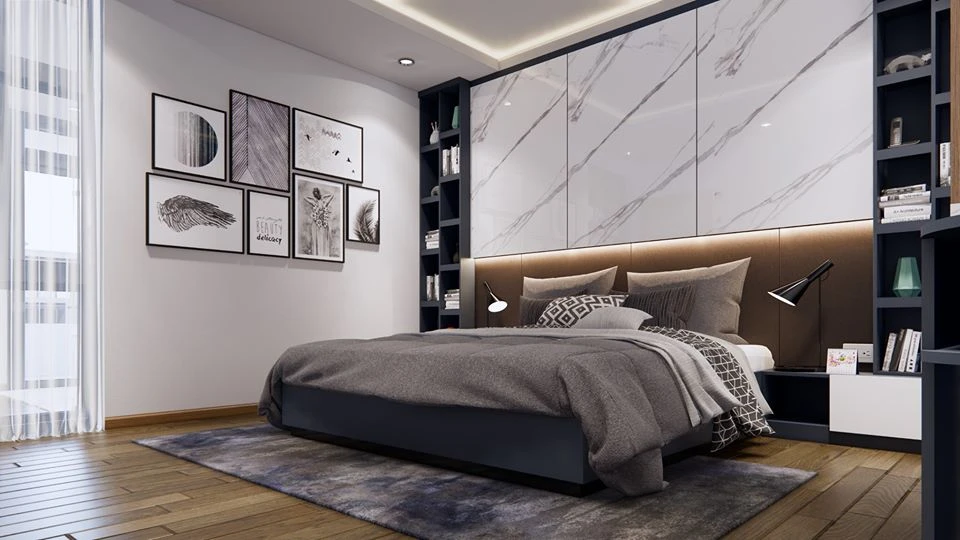 Enscape Model Free Download Modern Bedroom ID 101000422 (Dinh Tu Vu)