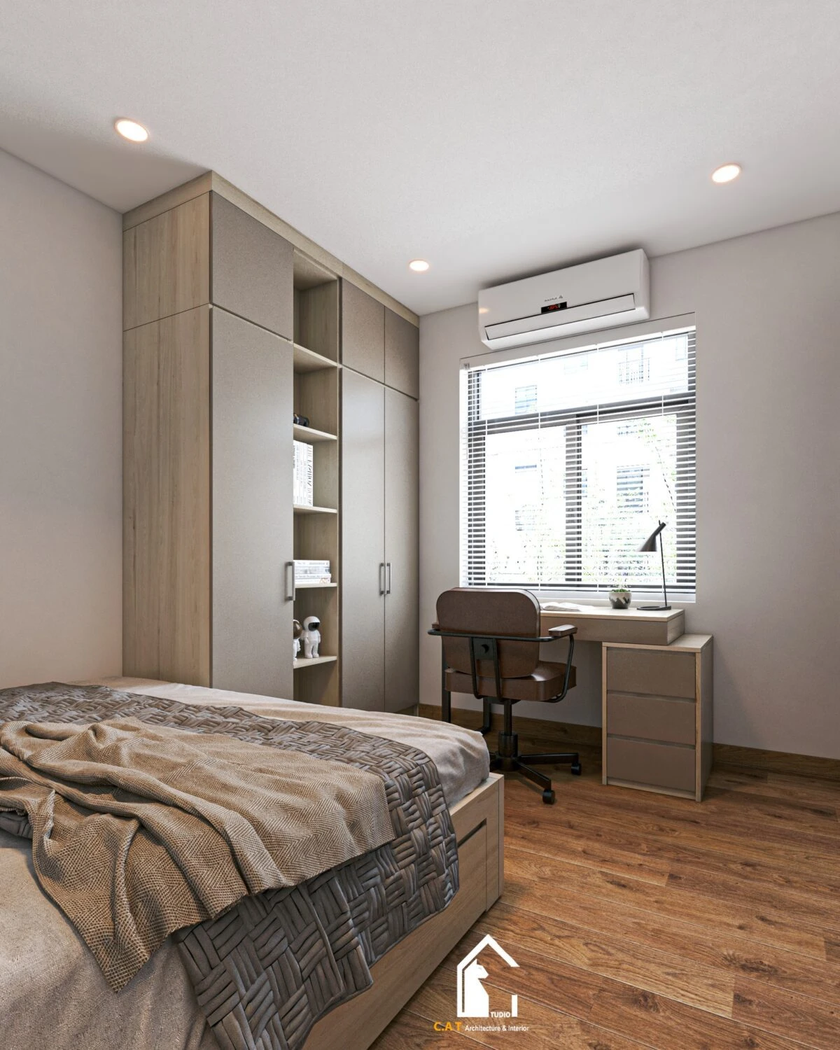 Enscape Model Free Download Modern Bedroom ID 101000622 (Kts Nghiathan)