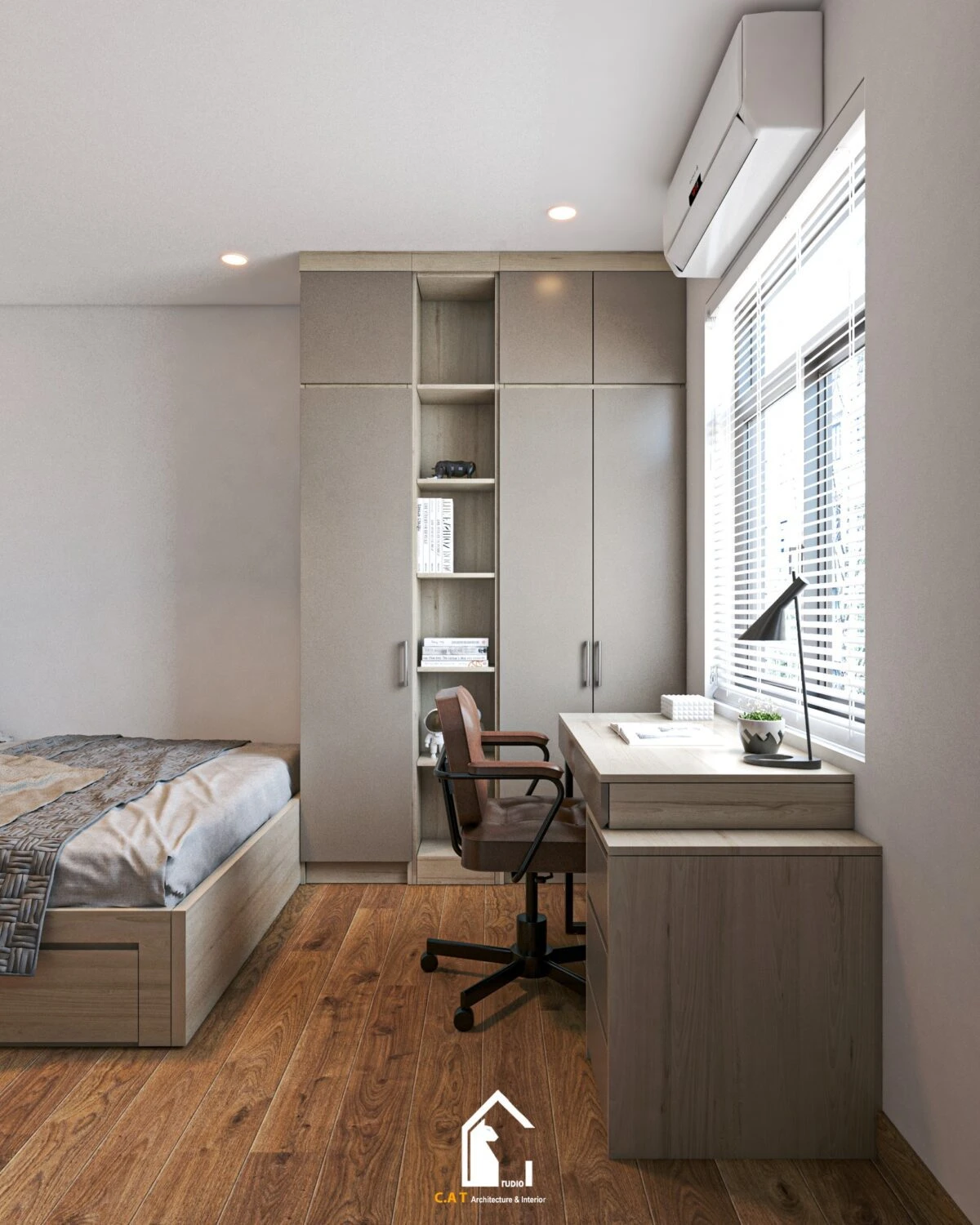 Enscape Model Free Download Modern Bedroom ID 101000622 (Kts Nghiathan)