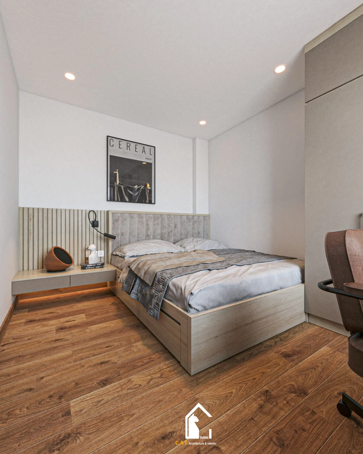 Enscape Model Free Download Modern Bedroom ID 101000622 (Kts Nghiathan)