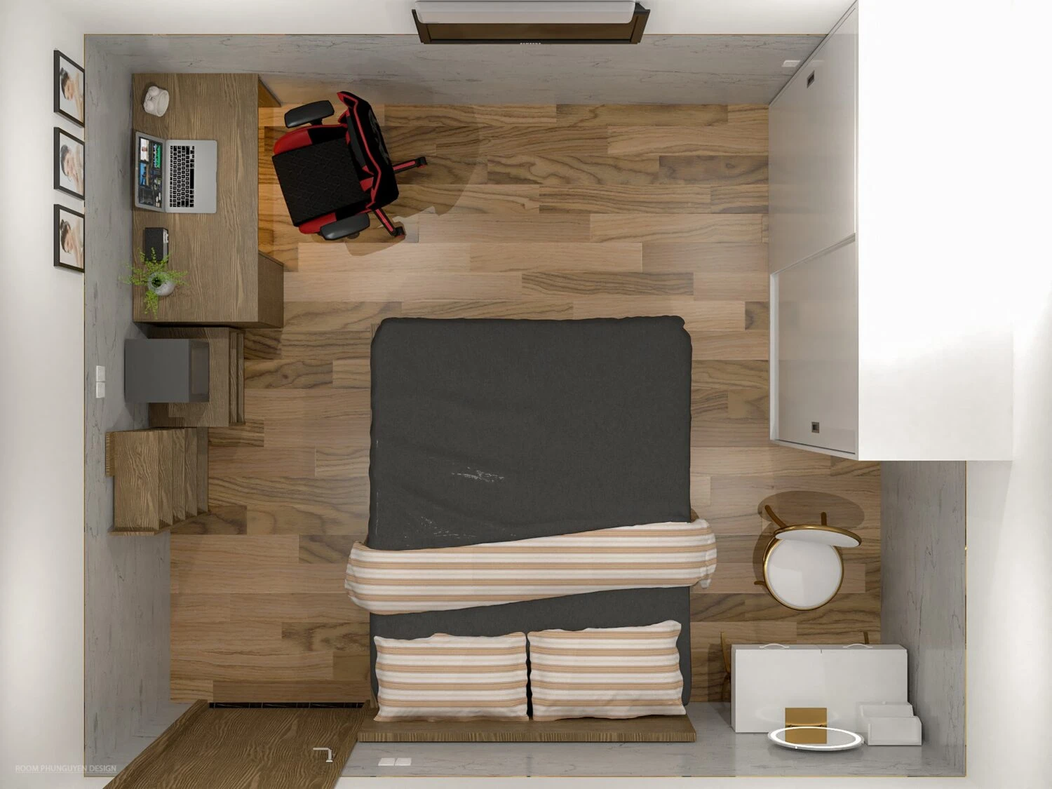 Enscape Model Free Download Modern Bedroom Vray ID 101000642 (Phu Nguyen)