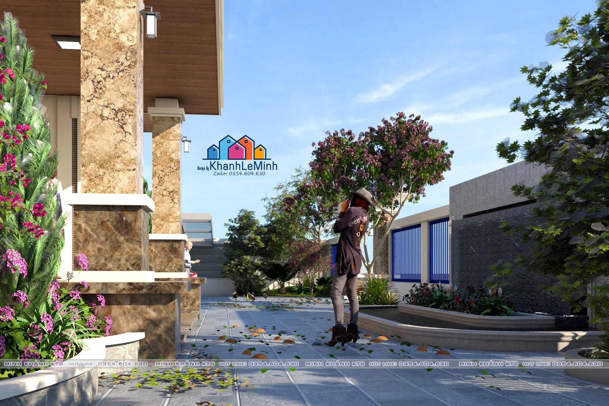 Enscape Model Free Download Modern Exterior ID 101000599 (Khanh)
