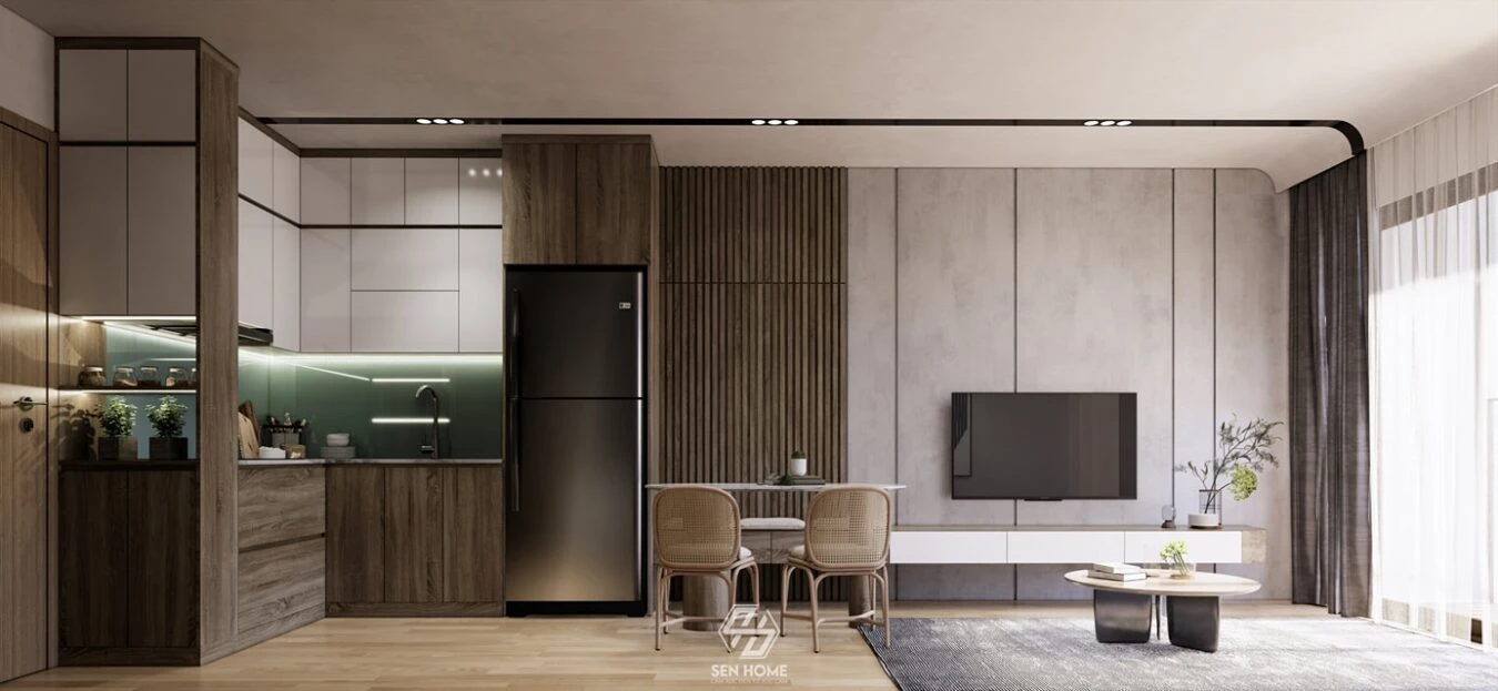 SketchUp Free Enscape Model Free Download Modern Living Room And Dining Room Enscape ID 218000103 (Duc Hung)