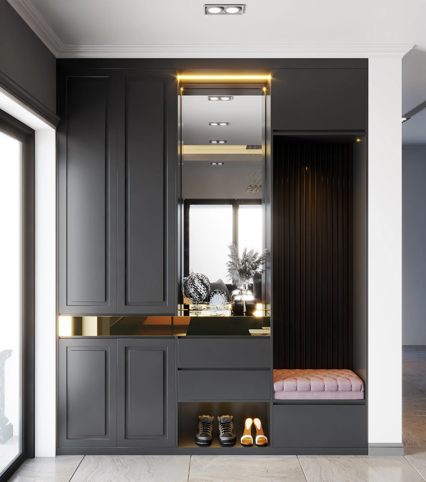 Enscape Model Free Download Modern Living Room And Dining Room ID 218000043 (Phan Tuan)