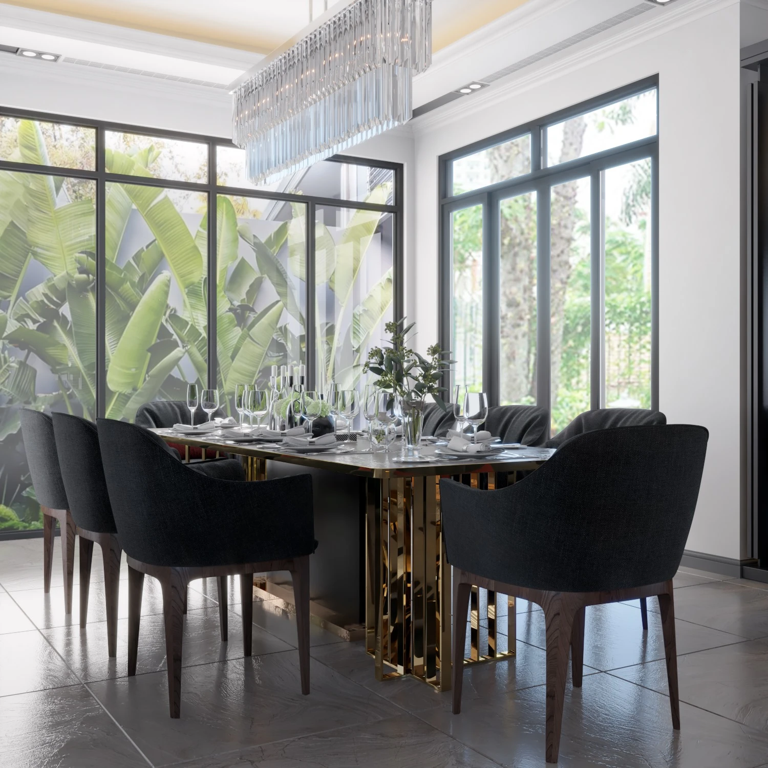 Enscape Model Free Download Modern Living Room And Dining Room ID 218000043 (Phan Tuan)