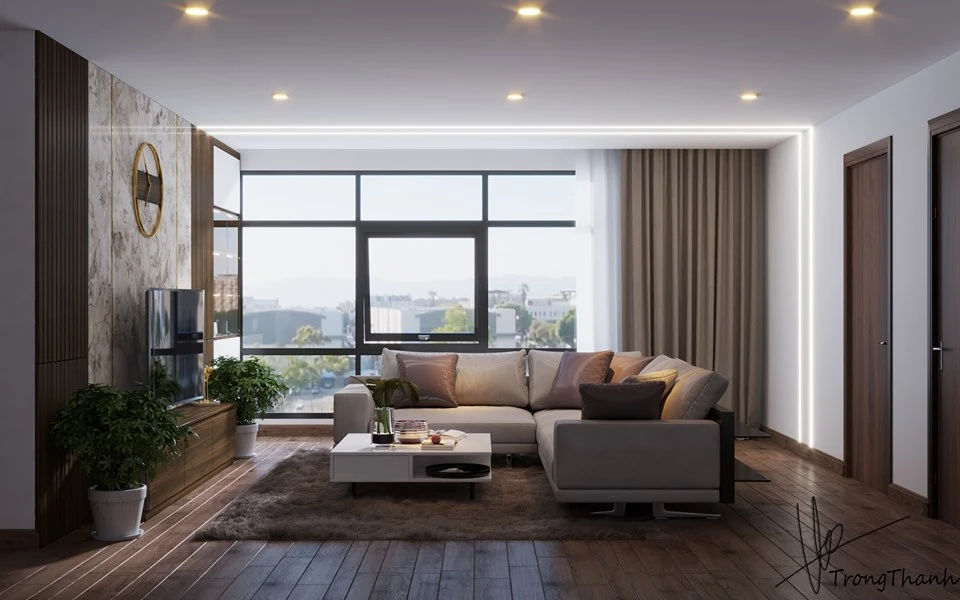 Enscape Model Free Download Modern Living Room ID 100000148 (Trong Thanh)