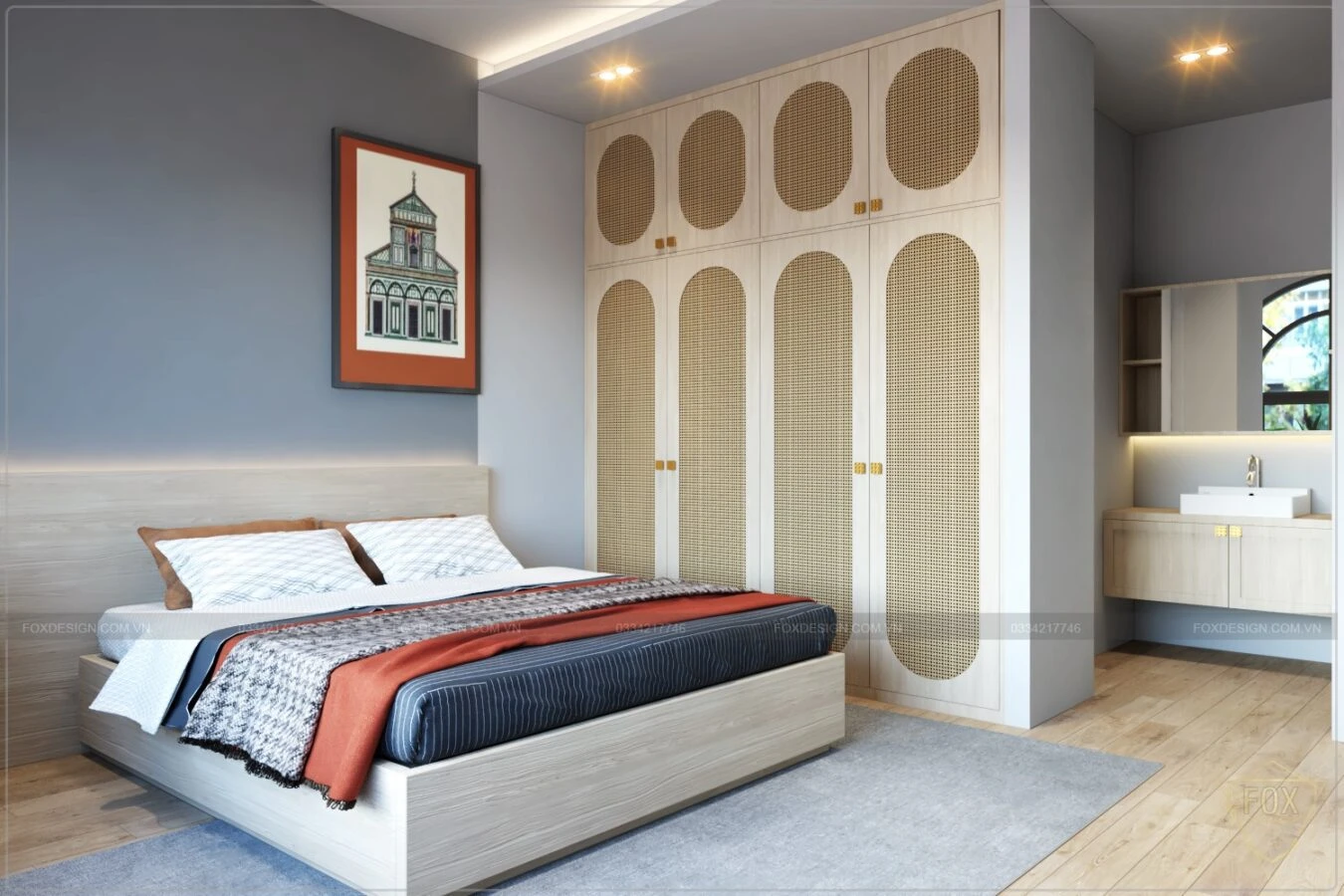 Enscape Model Free Download Vray Modern Bedroom ID 101000542 (Dai)