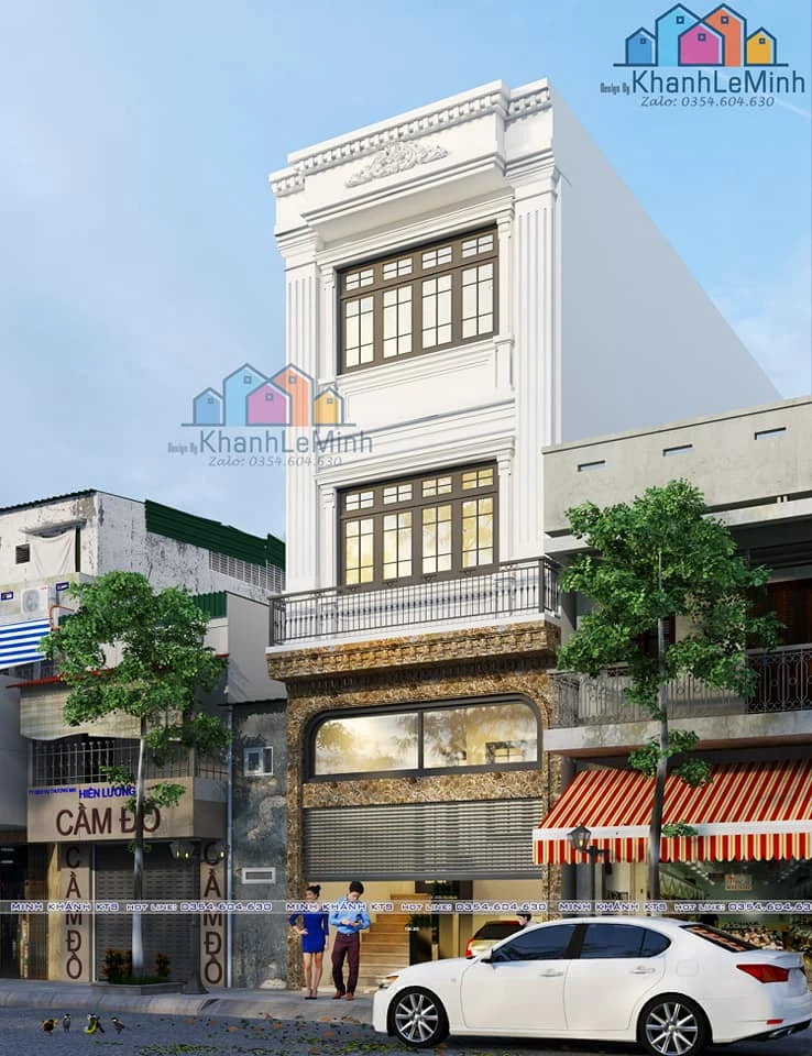 SketchUp Free Enscape Model Free Download Vray Modern Exterior ID 101000549 (Khanh Le Minh)